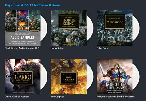 free 40k audiobooks|Voices of Warhammer 2020 by Black Library.